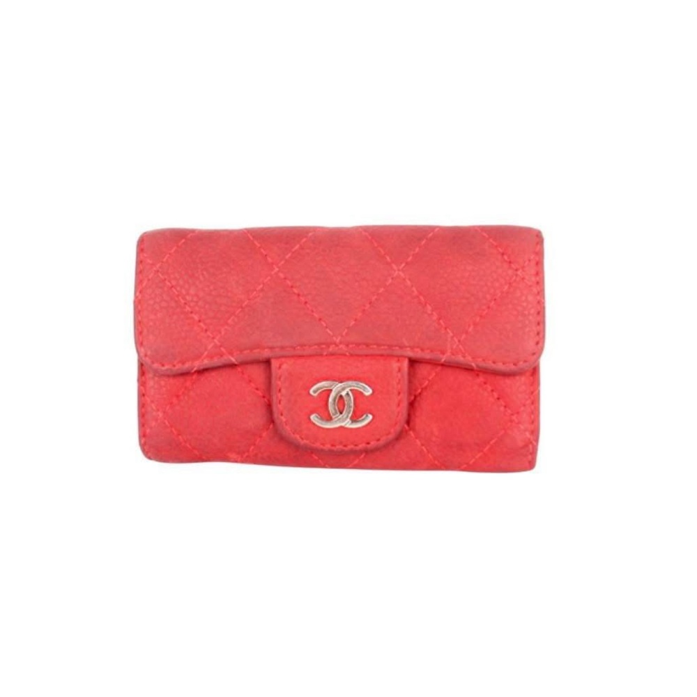 CHANEL RED KEY CASE